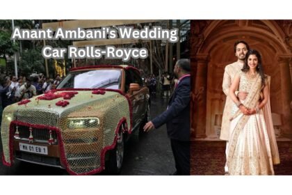 Anant Ambani's Wedding Car Rolls-Royce