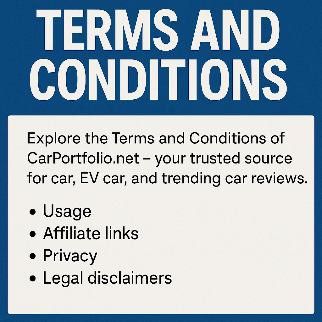 Terms and conditions